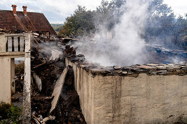Professional Fire Damage Removal technician working in Rogers, MN